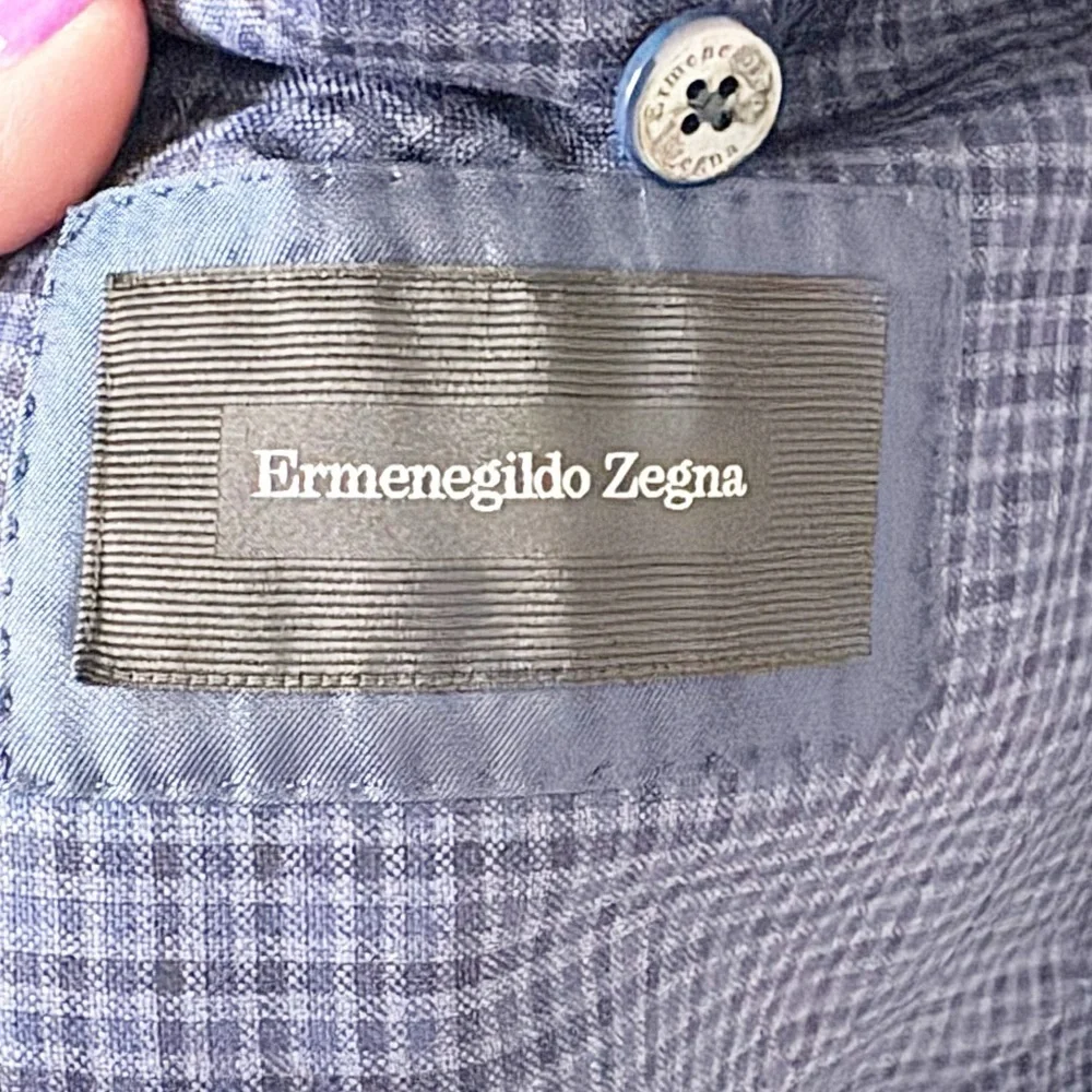 Ermenegildo Zegna Blue Wool 10 Pocket Jacket - Picture 11 of 16